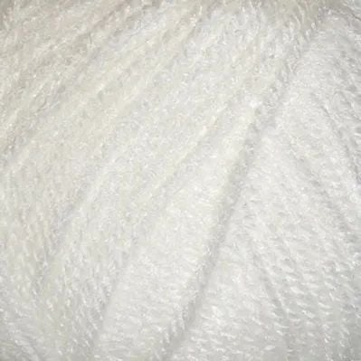 Aran Yarn 100g White 208 Knitting Crochet Crafts