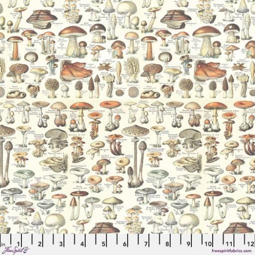 Toadstools Palette PWTH236 by Tim Holtz 112cm Wide FQ, 1/2m, 1m