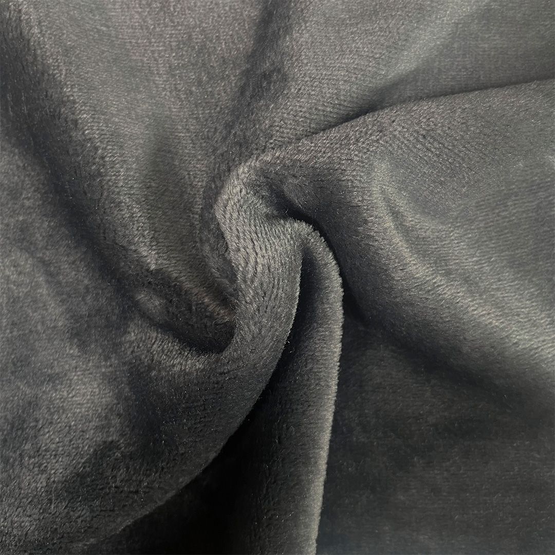 Cuddle Fleece Plain Super Soft Double Sided 160cm Wide Grey