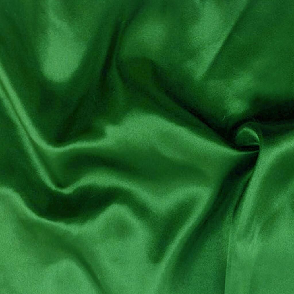 Luxury Silky Satin Dress Craft Fabric 150cm Wide 100% Polyester Emerald Green