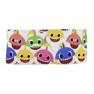 Children's Shark Grosgrain Ribbon 10/16/22mm Widths Sold per Metre Cream