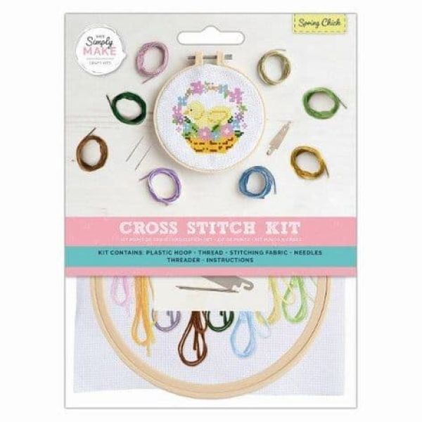 Cross Stitch Kit Simply Makes Docraft Spring Chick