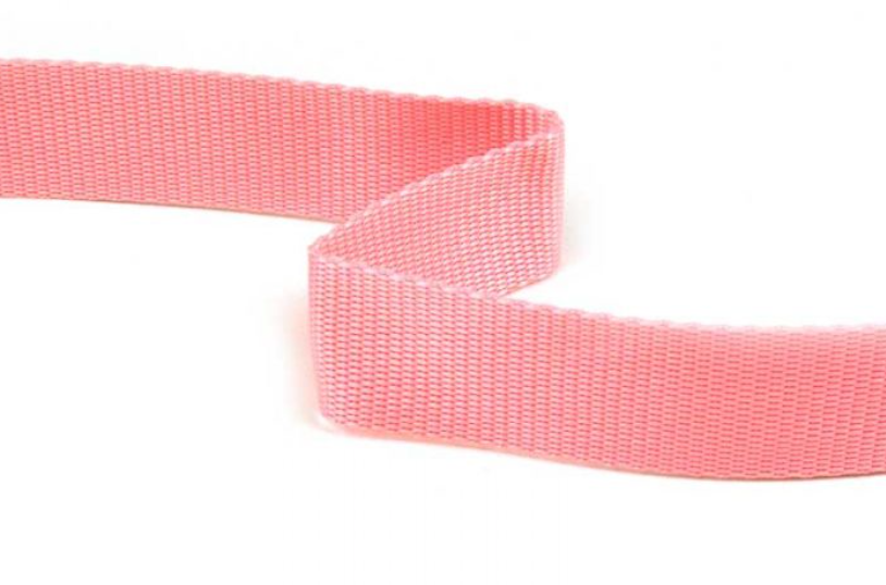 Polypropylene Webbing 20mm Pink