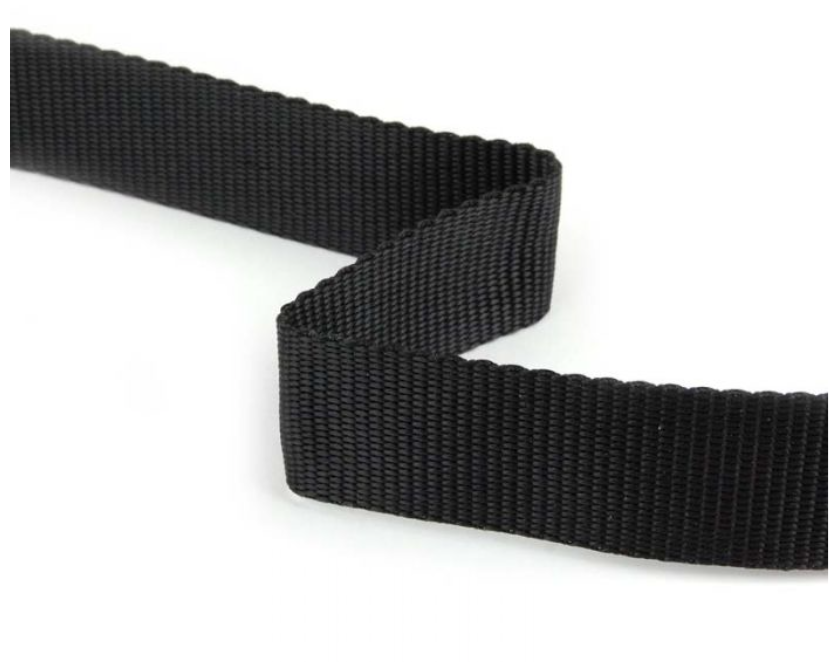 Polypropylene Webbing 25mm Black