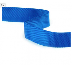 Polypropylene Webbing 25mm Royal Blue