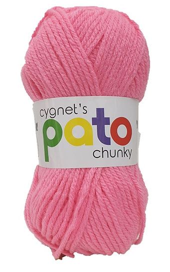 Pato Chunky Yarn 100g Knitting Crochet Crafts Pink 876