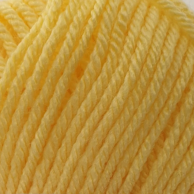 Kiddies Super Soft Chunky Yarn 100g Knitting Crochet Crafts Lemon Drop 2126