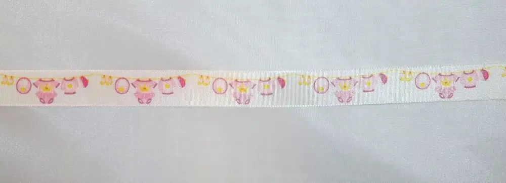 Baby Clothes Satin Ribbon 15mm Wide Sold per metre