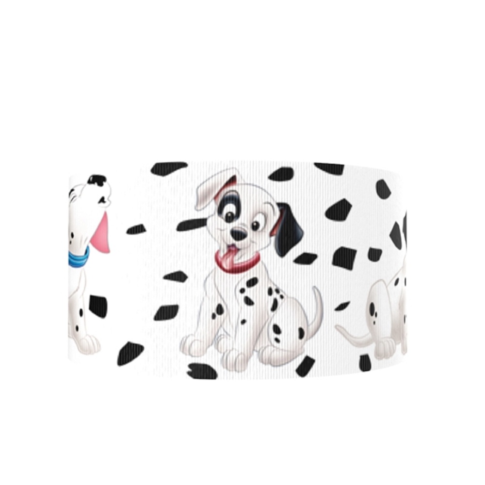 Dog Dalmatian Grosgrain Ribbon 16/22/38mm Widths - Sold per metre