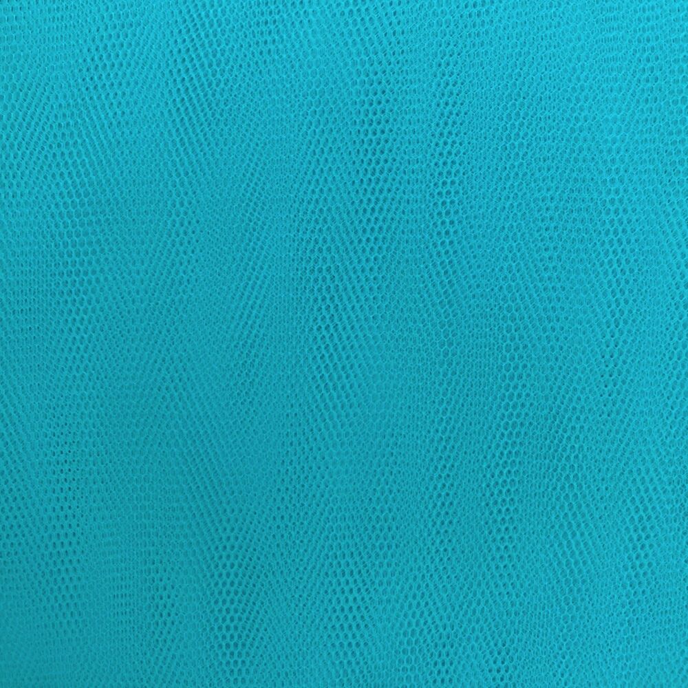 Dress Net Craft Fabric 150cm Wide 100% Polyester Peacock #013