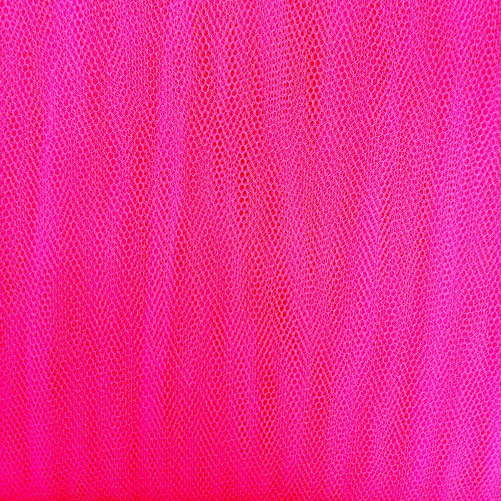 Dress Net Craft Fabric 150cm Wide 100% Polyester Flo Cerise #038