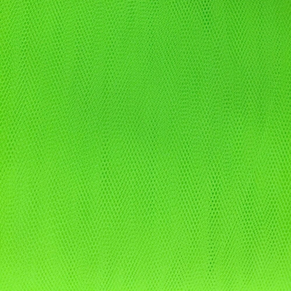 Dress Net Craft Fabric 150cm Wide 100% Polyester Flo Green #034