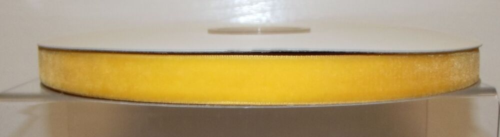 Velvet Ribbon 15mm Wide Sold per Metre - Orange