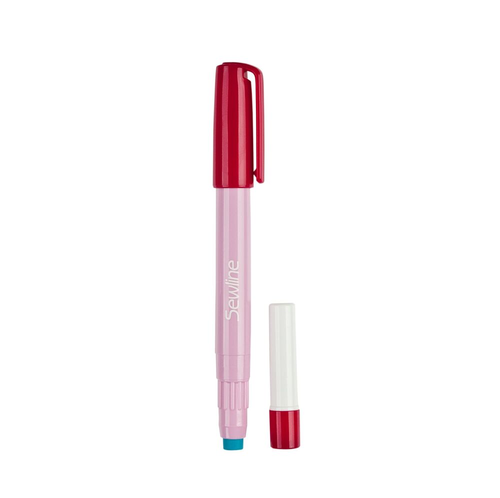 Sewline Fabric Glue Stick Pen with Blue Refill