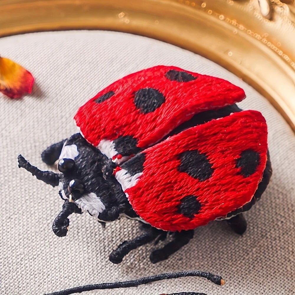 Embroidery Kit - Ladybird 3D Effect