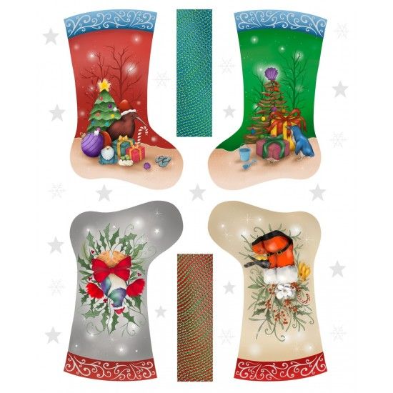 Stocking Panel Kiwi by Nutex 90cm x 110cm 81760 Multicoloured