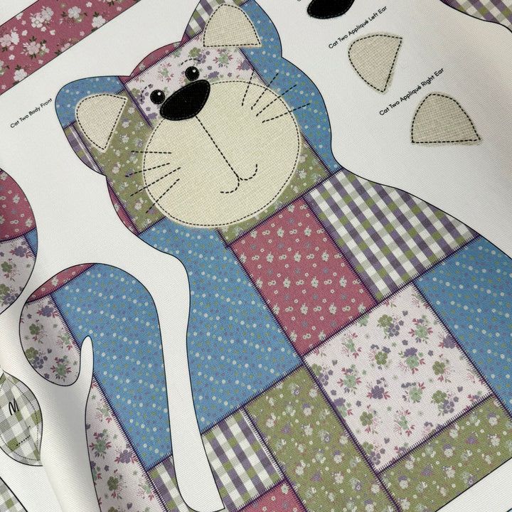 Sewing Kit Purrfect Pair Patchwork by Amber Makes