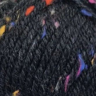 Multi Tweeds Chunky Yarn 100g Charcoal 1350