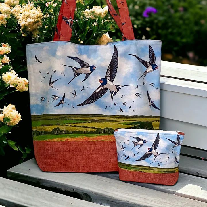 Bag Making Sewing Kit - The Totally Tote Bag - Swallows in the Sky