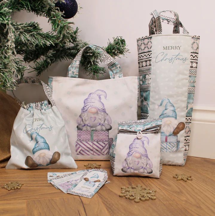 Sewing Kit Amber Makes Gift Bag Collection - Christmas Gnomes