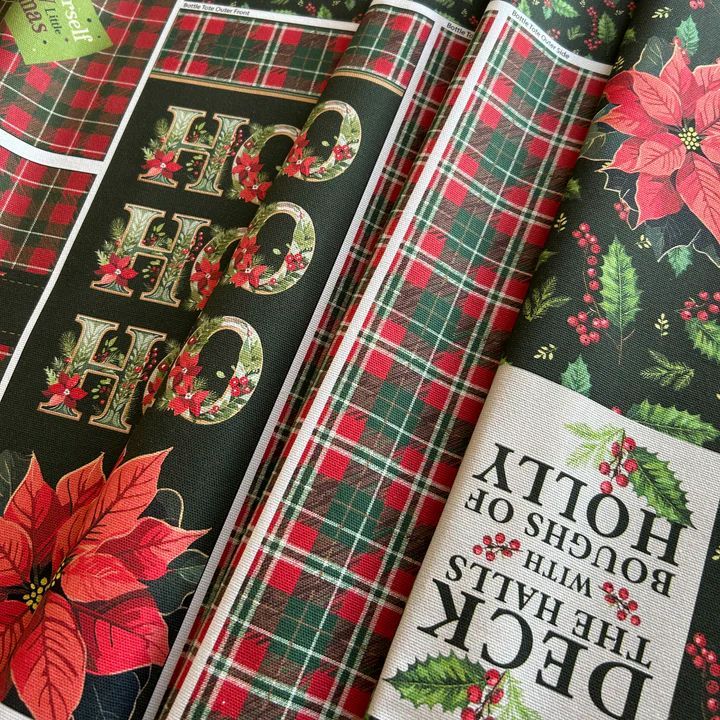 Sewing Kit Amber Makes Gift Bag Collection - Festive Foliage