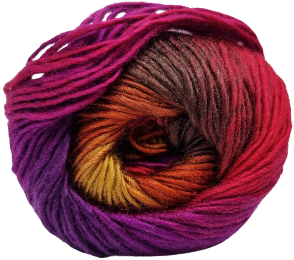 Cygnet Purple Aran Filato Per Maglieria: Confezione 5 Gomitoli Da 100g In Erica - 210m Per Gomitolo, Ferri 4-5mm, Lavabile In Lavatrice