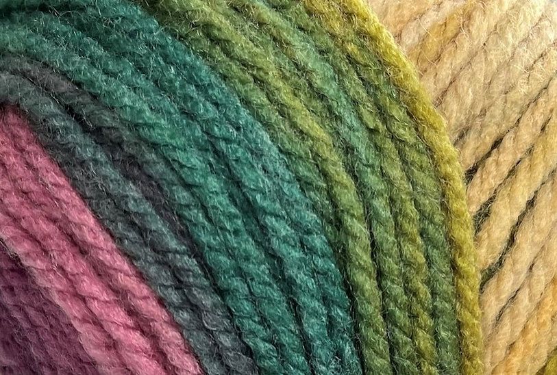 Colour Rush Chunky Yarn 100g Cut Grass 309