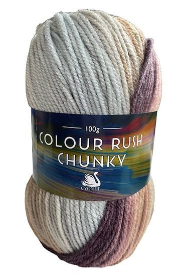 Colour Rush Chunky Yarn 100g April Showers 310