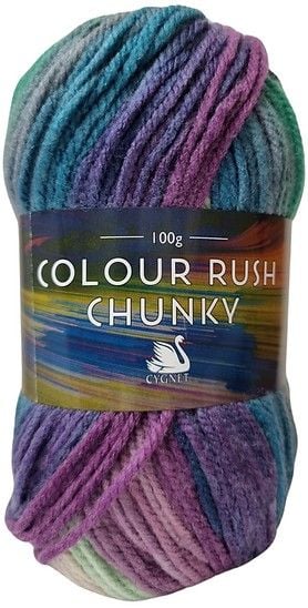 Colour Rush Chunky Yarn 100g Dutch Tulip 354