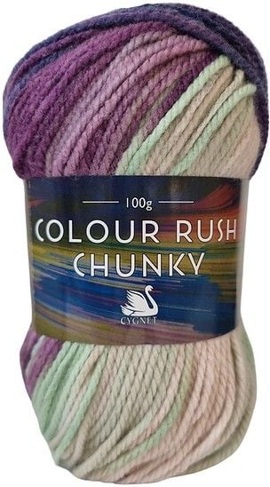 Colour Rush Chunky Yarn 100g Frosticle 365