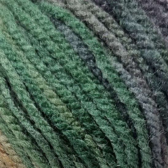 Colour Rush Chunky Yarn 100g Mossy Meadow 398