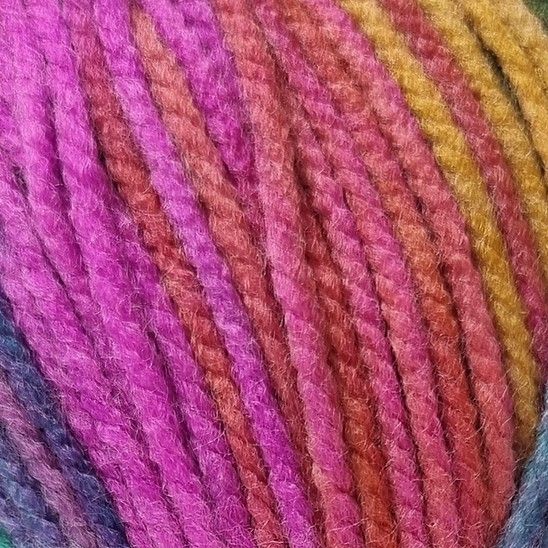 Colour Rush Chunky Yarn 100g Razzleberry 321