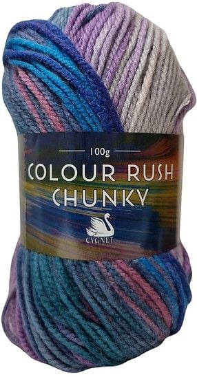 Colour Rush Chunky Yarn 100g Rocket Fuel 376