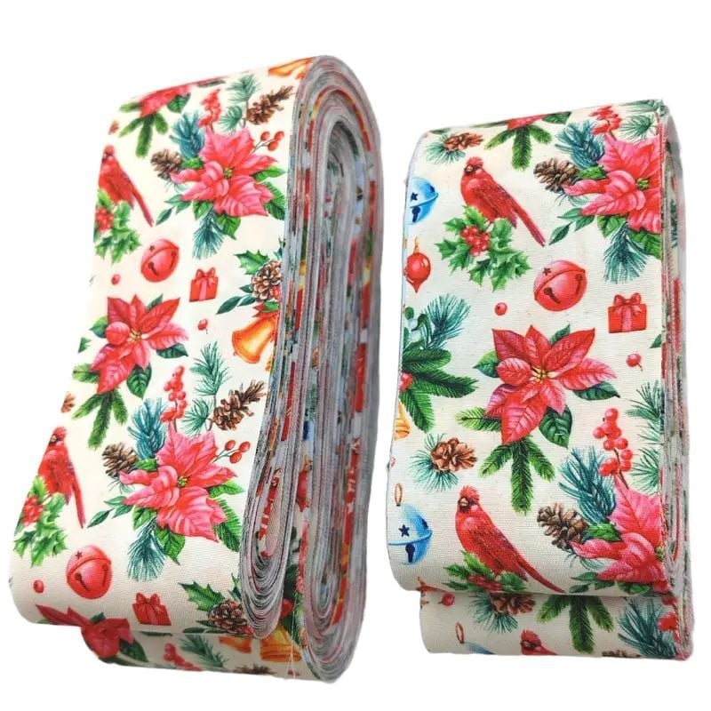 Jelly Roll - Christmas Fabrics 6.5cm x 100cm - 20 Strips