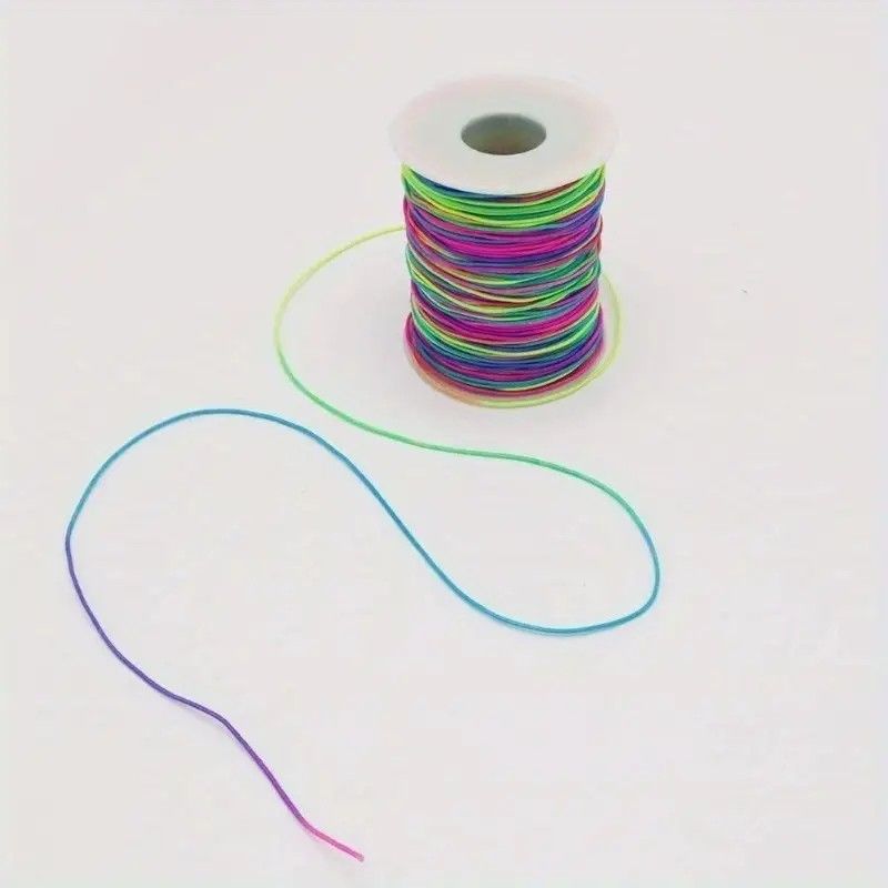 Rainbow Cord 1mm Diameter Sold per Metre