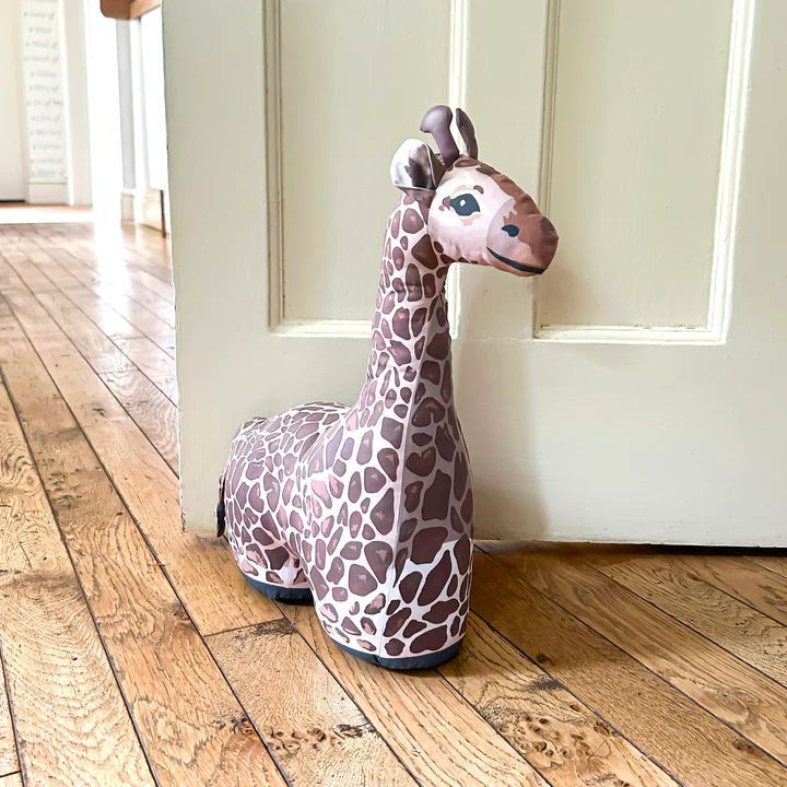 Sewing Kit Doorstop by Amber Makes Giraffe