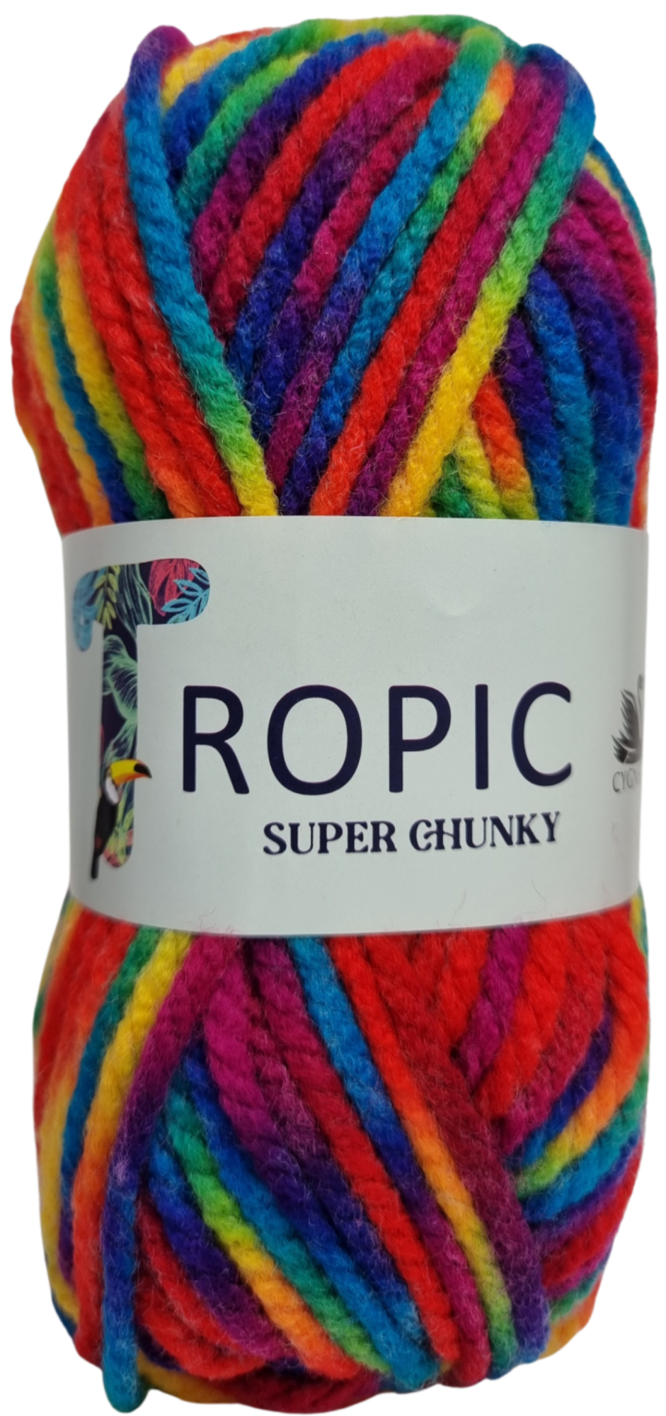 Tropic Super Chunky Yarn 100g Macaw 203 Knitting Crochet Crafts