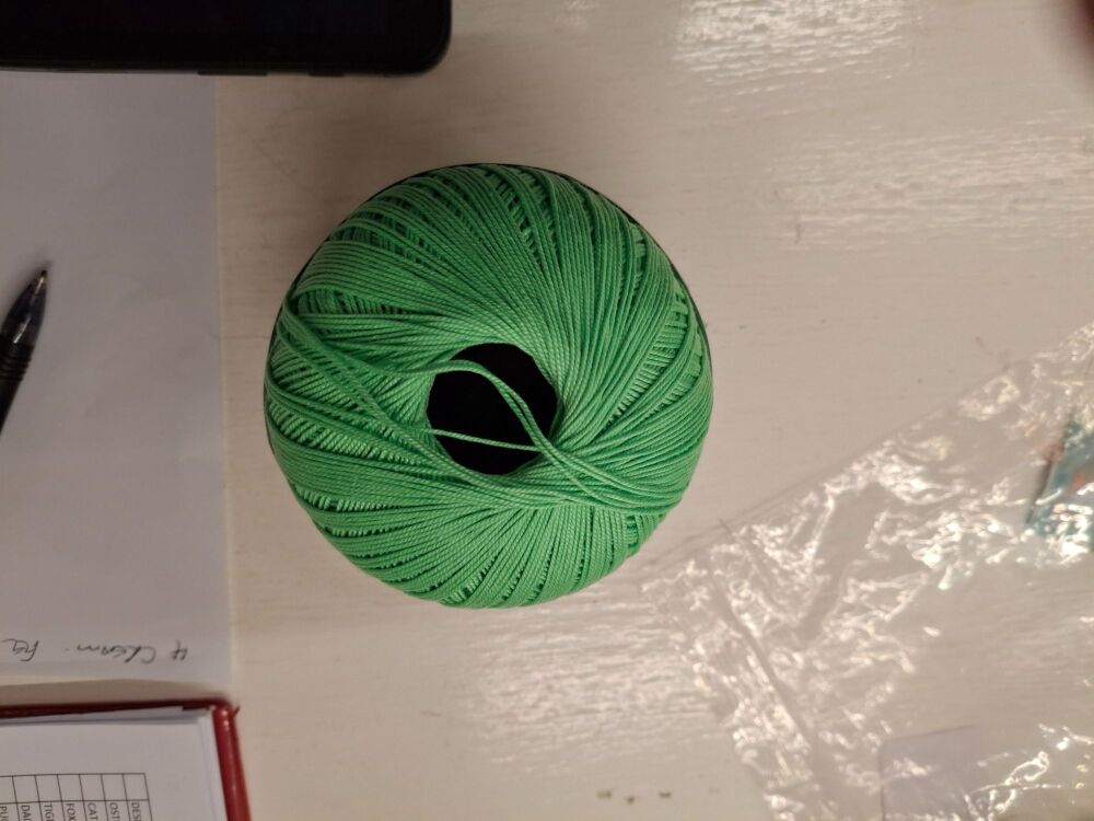 Crochet Cotton Deco 10 Mint Green