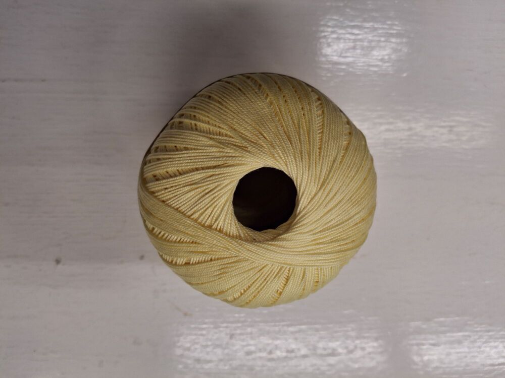 Crochet Cotton Deco 10 Pale Yellow