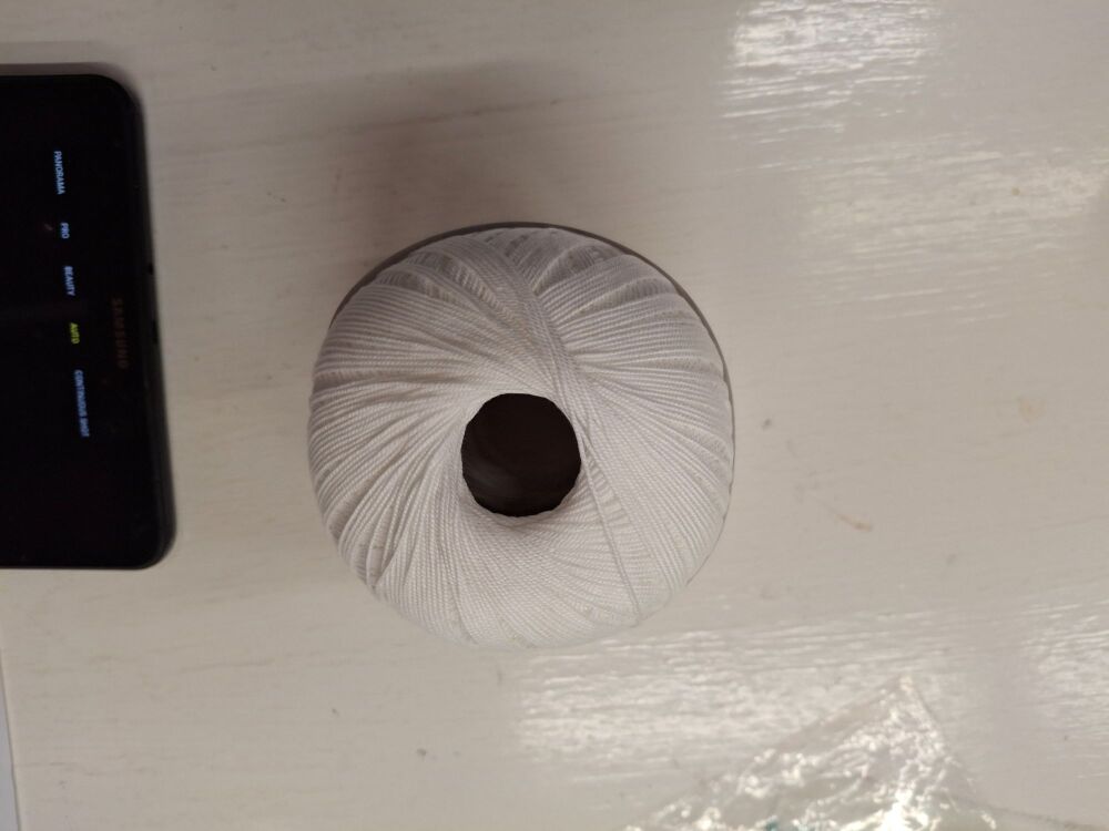 Crochet Cotton Deco 10 White