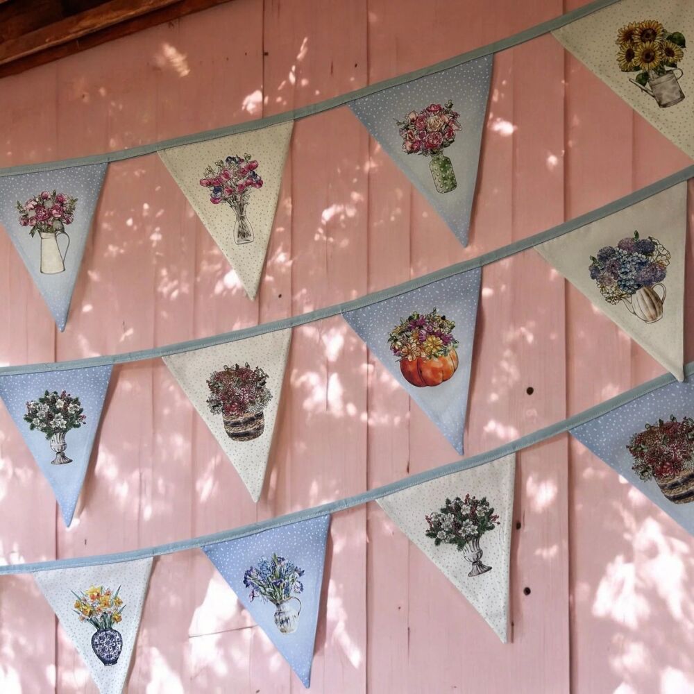 Sewing Kit by Amber Makes - Flower Shop Bunting
