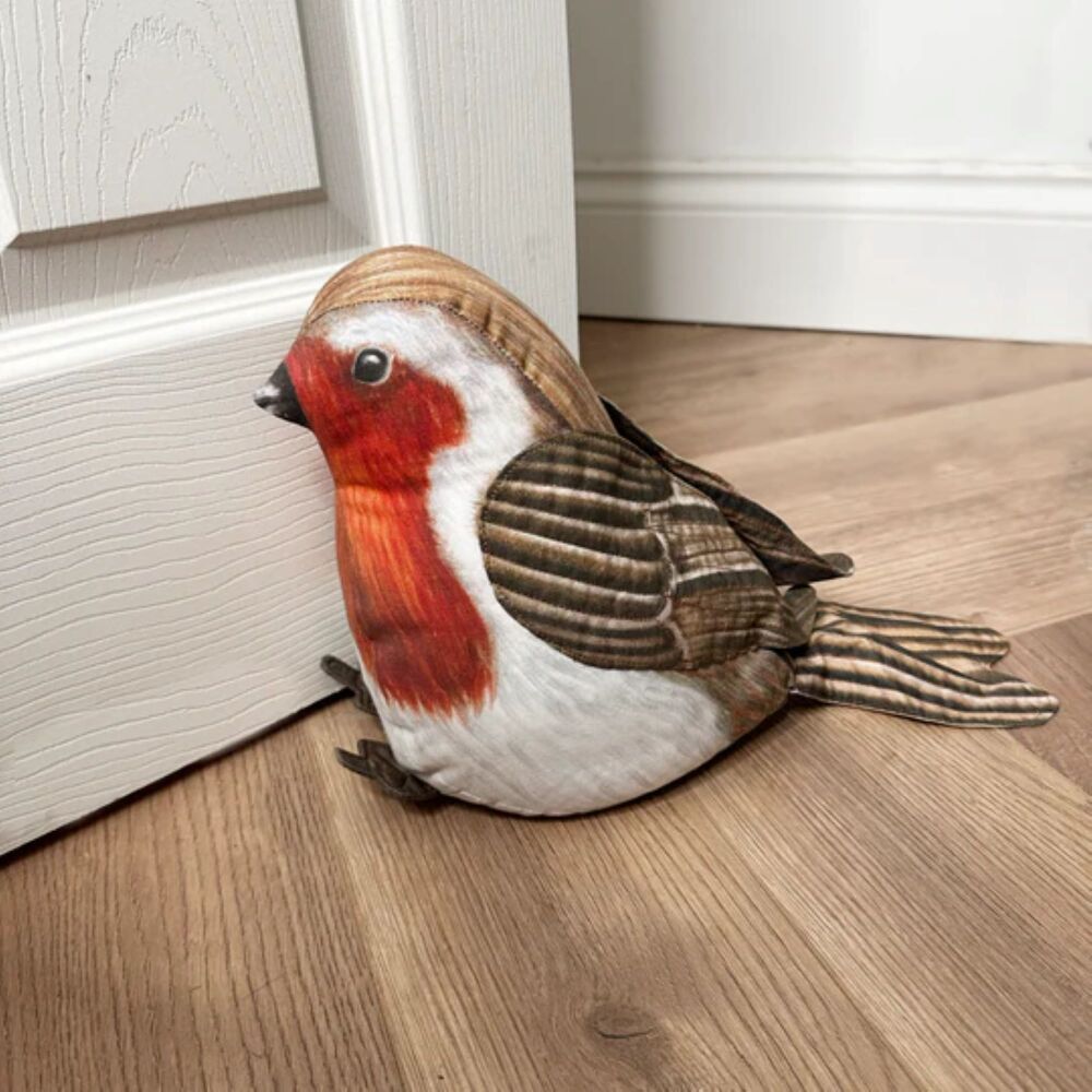 Sewing Kit Doorstop by Amber Makes Robbie Robin