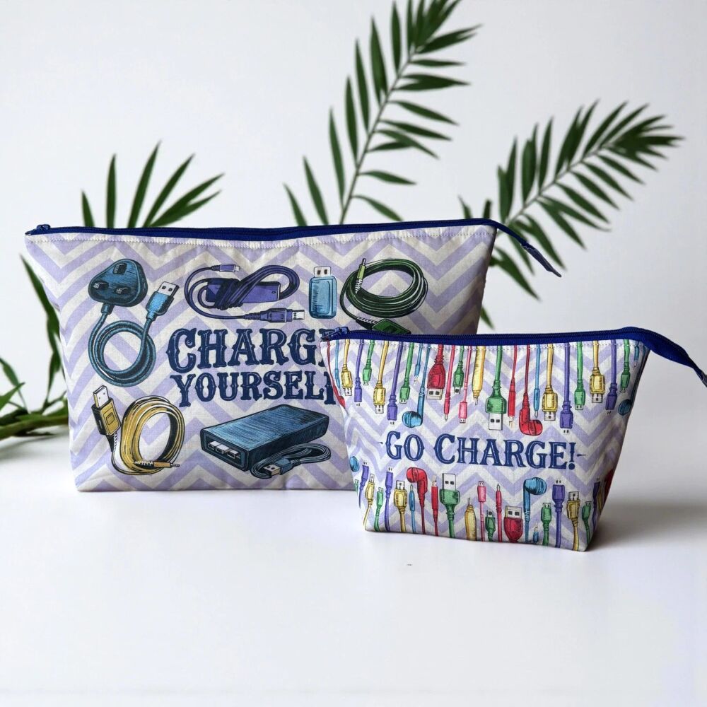 Useful Bags by Amber Makes - Cables and Chargers