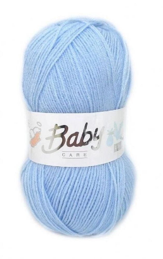 Baby Care 4 Ply Baby Yarn 100g Baby Blue 703 Knitting Crochet Crafts