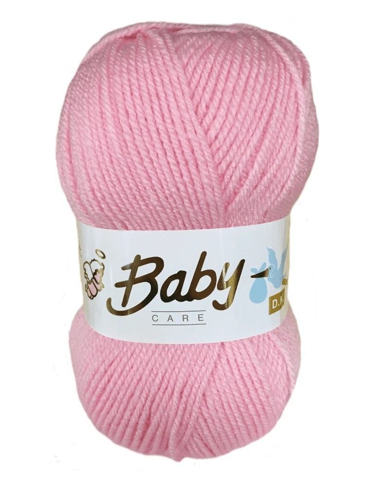 Baby Care 4 Ply Baby Yarn 100g Pink 701 Knitting Crochet Crafts