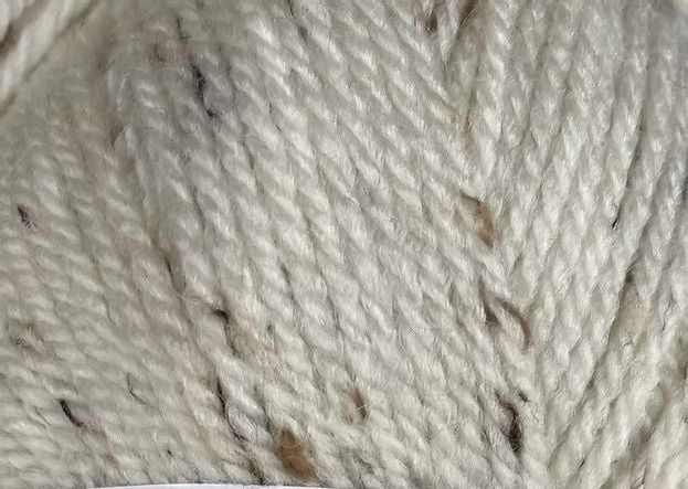 Multi Tweeds Aran Yarn 100g Granary 1200