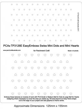 TP3126E Swiss Mini Dots & Mini Hearts