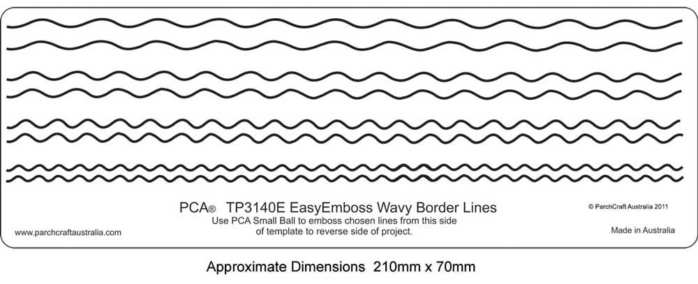 TP3140E Wavy Border Lines