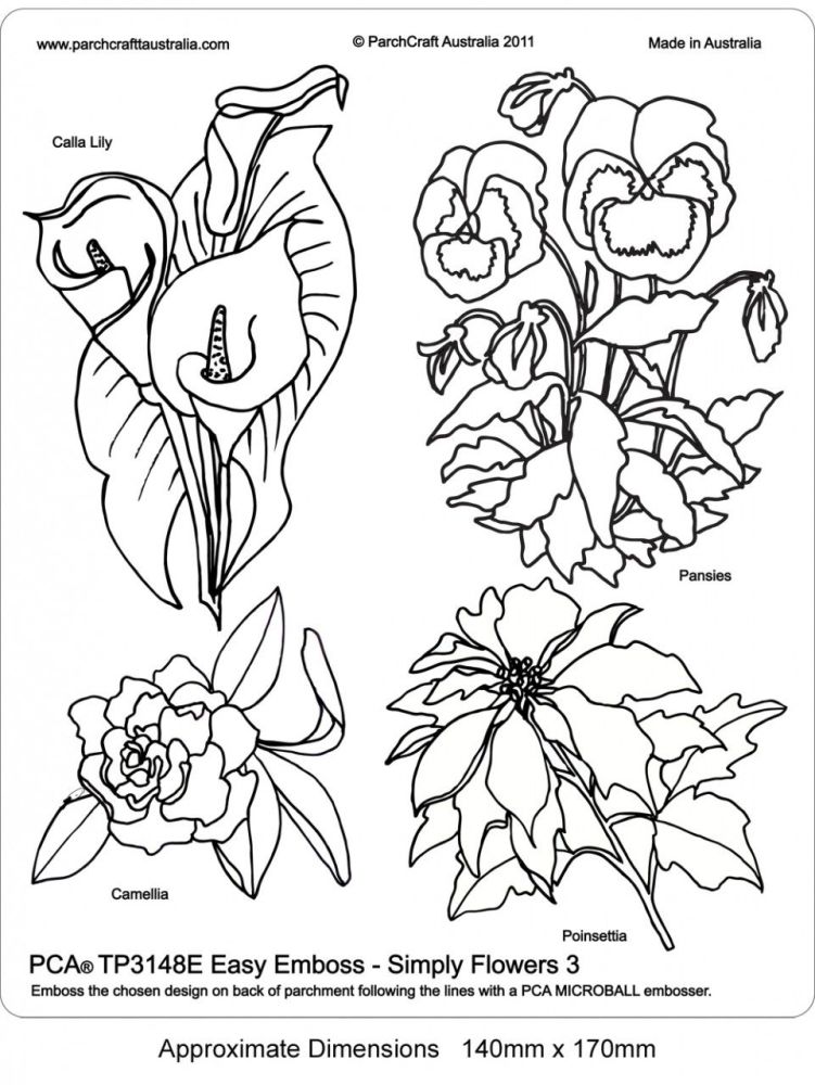 TP3148E Simply Flowers 3