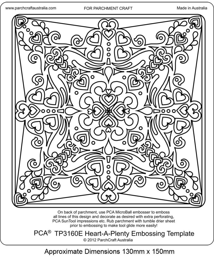 TP3160E Hearts-a-Plenty